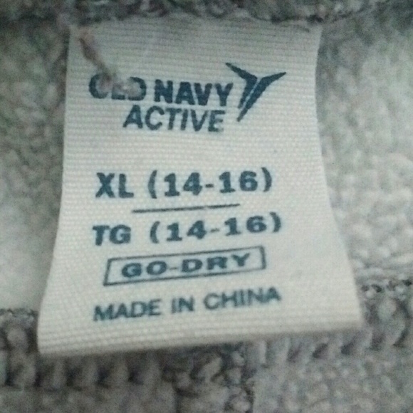 Gray and black boys joggers from old Navy - Picture 2 of 4